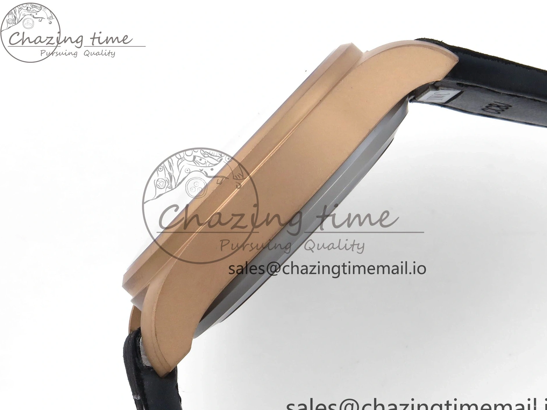 MIROTIME 0124 Affordable Big Pilot IW329703 M+F 1:1 Best Edition Black Dial on Black Nylon Strap MY 7004